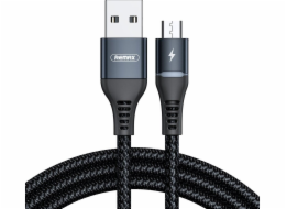 Remax microUSB USB kabel – 1 m černý (RC-152m)
