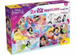 Lisciani  DISNEY PUZZLE MAXIFLOOR 2 X 24 PRINCESS