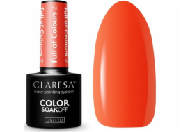 Activeshop CLARESA Hybridní lak Plný barev 2 -5g
