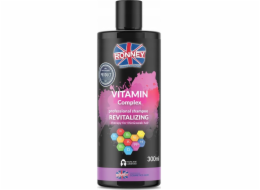 Ronney Vitamin Complex Professional Shampoo Revitalizující revitalizační šampon na vlasy s vitaminovým komplexem 300 ml