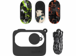 SunnyLife Sunnylife Insta360 GO 3 ochranné pouzdro černé s nálepkami