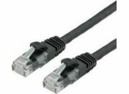 Value UTP Cat.6 patch kabel, LSOH, černý, 1,5 m (21.99.0255)