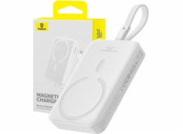 Baseus Powerbank Baseus Magnetic Mini Magnetic Powerbank 10000mAh 30W MagSafe (bílá)