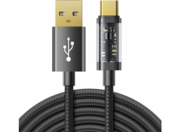 Joyroom USB-A – USB-C kabel USB 2 m černý (JYR459)