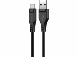 Acefast USB-A – USB-C kabel USB 1,2 m černý (6974316280866)