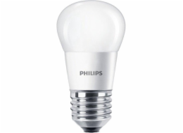 LED žárovka PHILIPS, P45, E27, 5 W, 450 lm, 2700 K
