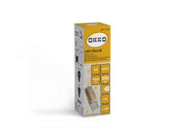 LED žárovka Okko, T15, teplá bílá, G9, 4 W, 350 lm