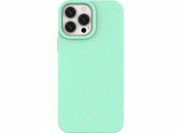 Pouzdro Hurtel Eco Case iPhone 14 Pro, silikon, rozložitelný kryt, mátově zelené