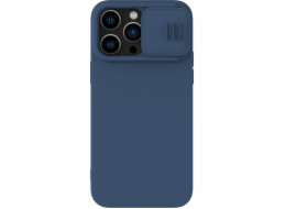 Nillkin Nillkin CamShield Silky silikonové pouzdro iPhone 14 Pro Max silikonový kryt s ochranou fotoaparátu modrý