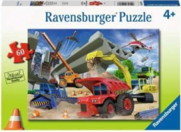 Ravensburger Puzzle 60 dílků Stavební stroje 051823 Ravensburger