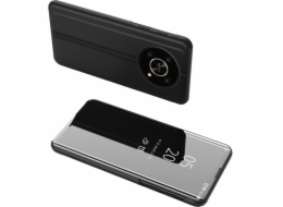 Hurtel Clear View Case Honor X9 / X9 5G / X30 / Magic4 Lite kryt s chlopní černý