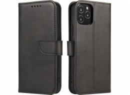 Hurtel Magnet Case Elegantní kryt Case s funkcí odklápění a stojánku OnePlus Nord N20 5G Black