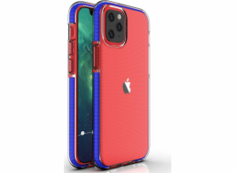 Hurtel Spring Case, gelové pouzdro s barevným rámečkem pro iPhone 13 Pro Max, tmavě modré
