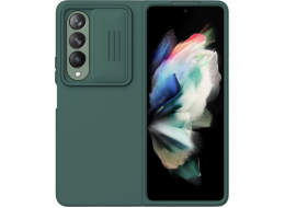 Nillkin Nillkin CamShield Silky silikonové pouzdro pro Samsung Galaxy Z Fold 4 silikonový kryt s ochranou fotoaparátu zelené