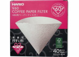 Papírové filtry Hario Drip V60-03 - 40 kusů