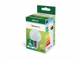LED žárovka SPECTRUM, P45, E27, 1 W, 40 lm, 4000 K LED žárovka SPECTRUM, P45, E27, 1 W, 40 lm, 4000 K