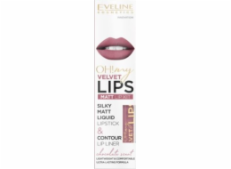 Eveline Oh My Lips Matná rtěnka a tužka na rty 13 Brownie Biscotti 4,5 ml