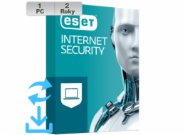 ESET Internet Security 20XX 1PC na 2r El.lic AKT