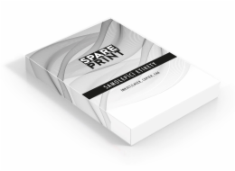 SPARE PRINT PREMIUM Samolepicí etikety bílé, 100 archů A4 v krabici (1arch/8x etiketa 105x74mm)