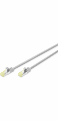Digitus Patch kabel CAT 6A S / FTP, Cu, LSZH, testováno na úrovni komponent AWG 26, délka 3m, barva šedá