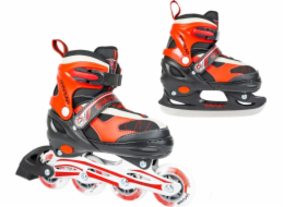 Rollers Spartan Sport 2in1 Spartan Red Inliner (30-33)