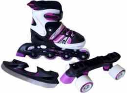 Roller Skatery Roller Skates 3W Inline Ice Disco 30-33