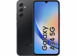 Mobilní telefon Samsung Galaxy A34 5G, černý, 6GB/128GB
