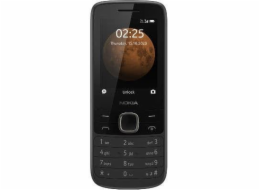 Nokia 225 4G TA-1316 Černá 2,4 TFT 240 x 320 pixelů 64 MB 128 MB Dual SIM Nano-SIM 3G Bluetooth 5.0 USB verze MicroUSB Vestavěný fotoaparát Hlavní fotoaparát 0,3 MP 1150 mAh