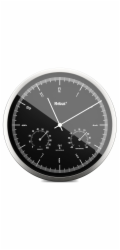 Mebus 19777 Funkwanduhr mit Thermo-Hygrometer