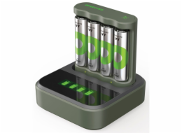 GP ReCyko B441 4-fach LCD-Modell Docking St. + 4x AA NiMh 2100mAh