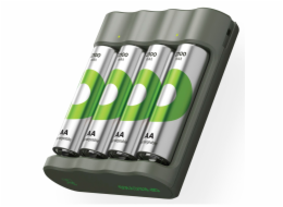 GP ReCyko B441 4-Port USB-Model Charger incl.4xAA NiMh 2100mAh