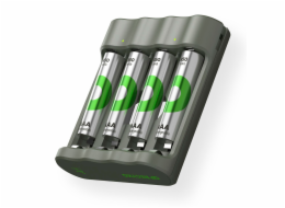 GP ReCyko B441 4-Port USB-Modell Ladegerät inkl.4xAAA NiMh 850mAh