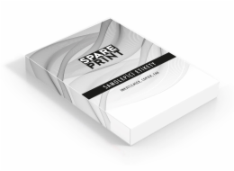 SPARE PRINT PREMIUM Samolepicí etikety bílé, 100 archů A4 v krabici (1arch/4x etiketa 192x61mm)