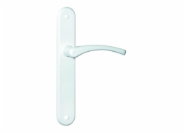 Venkovní klika Barcz Eva, lakovaná bílá