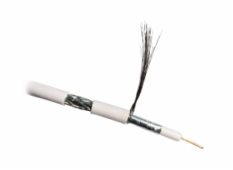 DATACOM Koaxiální kabel RG-59  (6,3mm/0,9mm) 75 Ohm  250m bílý