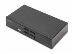 Digitus KVM Switch DispalyPort 4x1, KVM-Switch