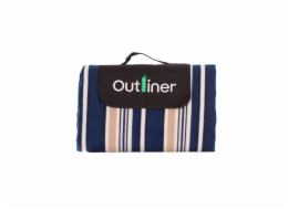 Turistický koberec OUTLINER AF10, 2000×2000 mm, modrý