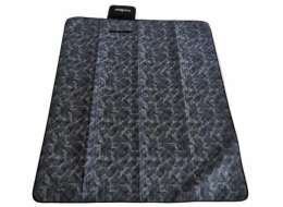 Turistický koberec OUTLINER AF02, 1700×1400 mm, černý