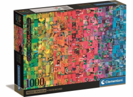Clementoni CLE puzzle 1000 Compact Colorboom Collection 39781