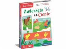Clementoni učí? si? bavit. Zvířata a jejich stíny