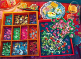 Trefl Puzzle 3000 dílků Večer s puzzle