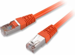 Equip Patchcord S/FTP, Cat6A, 3m, Orange (605672)