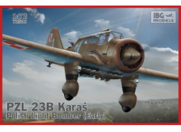 Ibg PZL. Polský lehký bombardér 23B Karaś (první produkt)