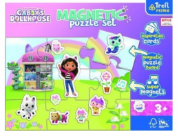Magnetické puzzle Trefl Svět domečku pro panenky Gabi Gabbys