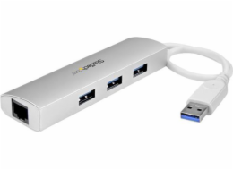 StarTech USB HUB 1x RJ-45 + 3x USB-A 3.0 (ST3300G3UA)