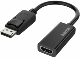 Hama 200335 red.DisplayPort/HDMI, UHD/4K