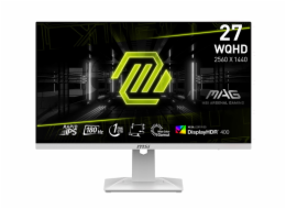 MSI MAG/274QRFW/27"/IPS/QHD/180Hz/1ms/White/3R