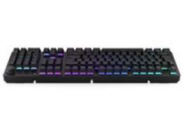 Endorfy herní klávesnice Thock Wireless Red / red sw. / bezdrátová / mechanická / US layout / černá RGB