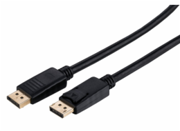 C-TECH Kabel DisplayPort 1.2, 4K@60Hz, M/M, 0,5m