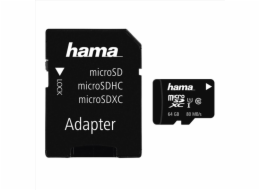 HAMA 124140 microSDXC 64 GB Class 10 UH